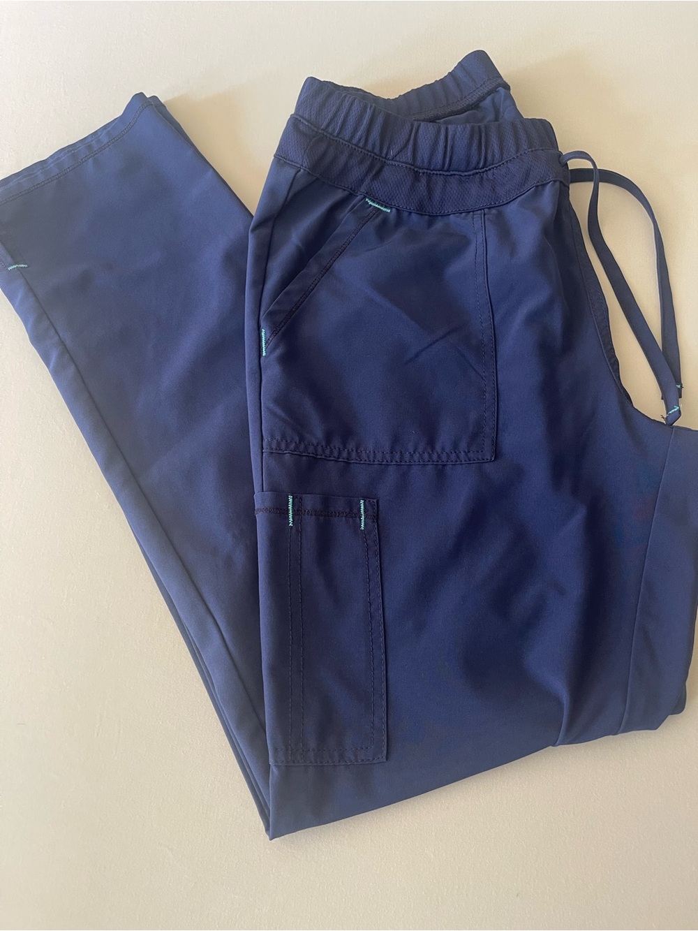 Scrubstar Navy Utility Drawstring Scrub Pants